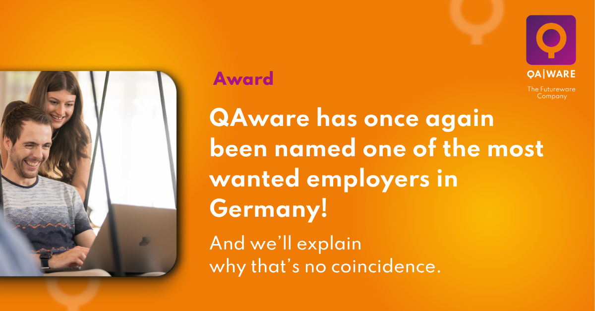 For the second year in a row: QAware is the Most Wanted Employer of 2026