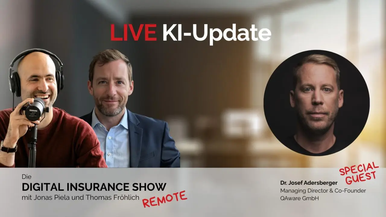 Live KI-Update mit Dr. Josef Adersberger