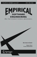 Cover of the journal Empirical Software Engineering